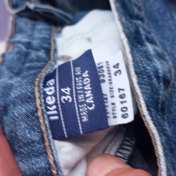 Vintage MADE IN CANADA IKEDA GENUINE CLASSIC Denim Jeans UNISEX DAD STYLE - Picture 11 of 11